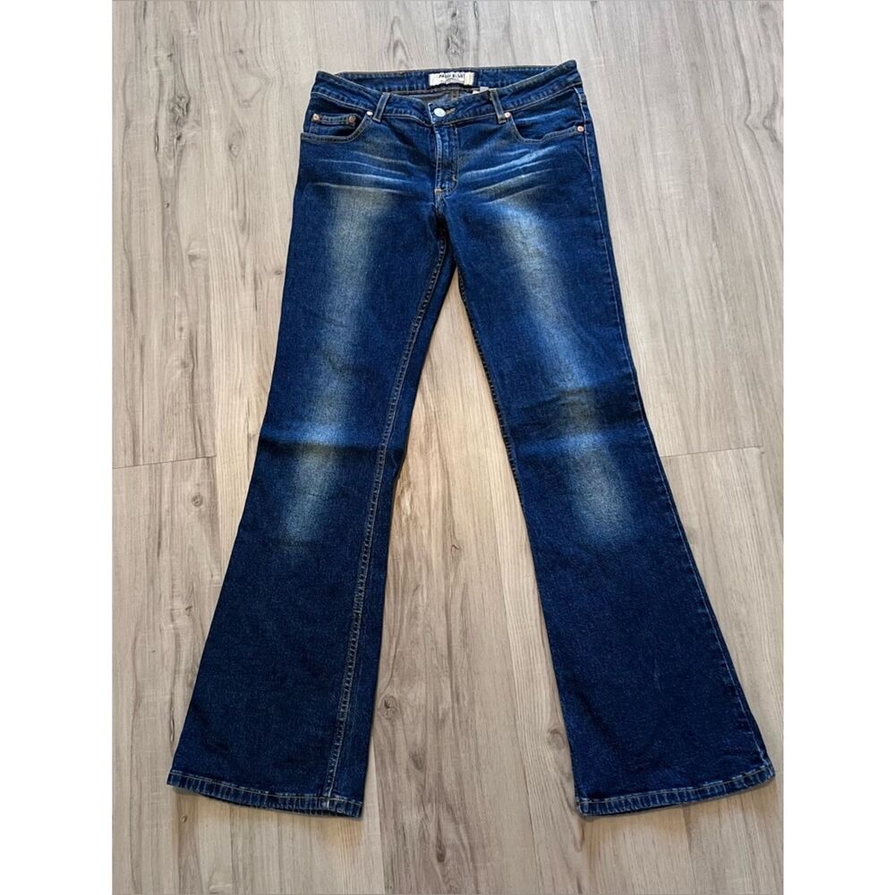 Vintage Paris Blues Dark Blue Flare Women’s Jeans y2k size 5 EUC